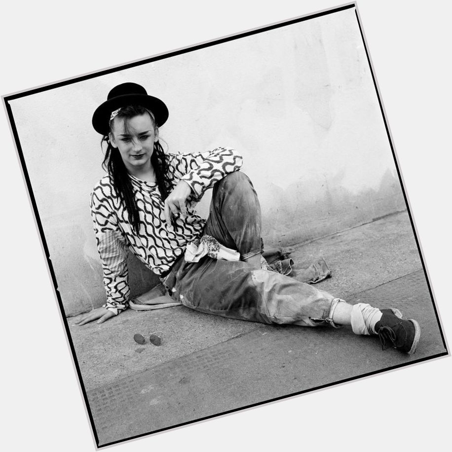 Happy birthday to Boy George. Photo by Janette Beckman, 1981. 