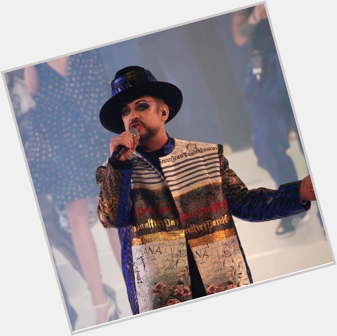  Today is a big day for Boy George!  Happy birthday Mr. George. 