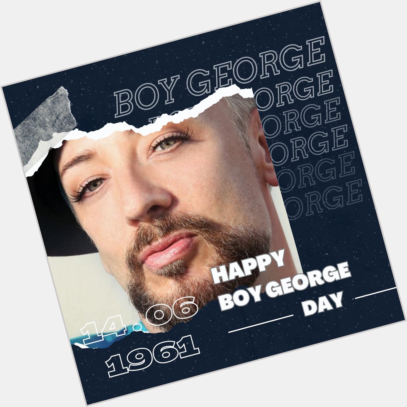Happy Birthday Boy George. 