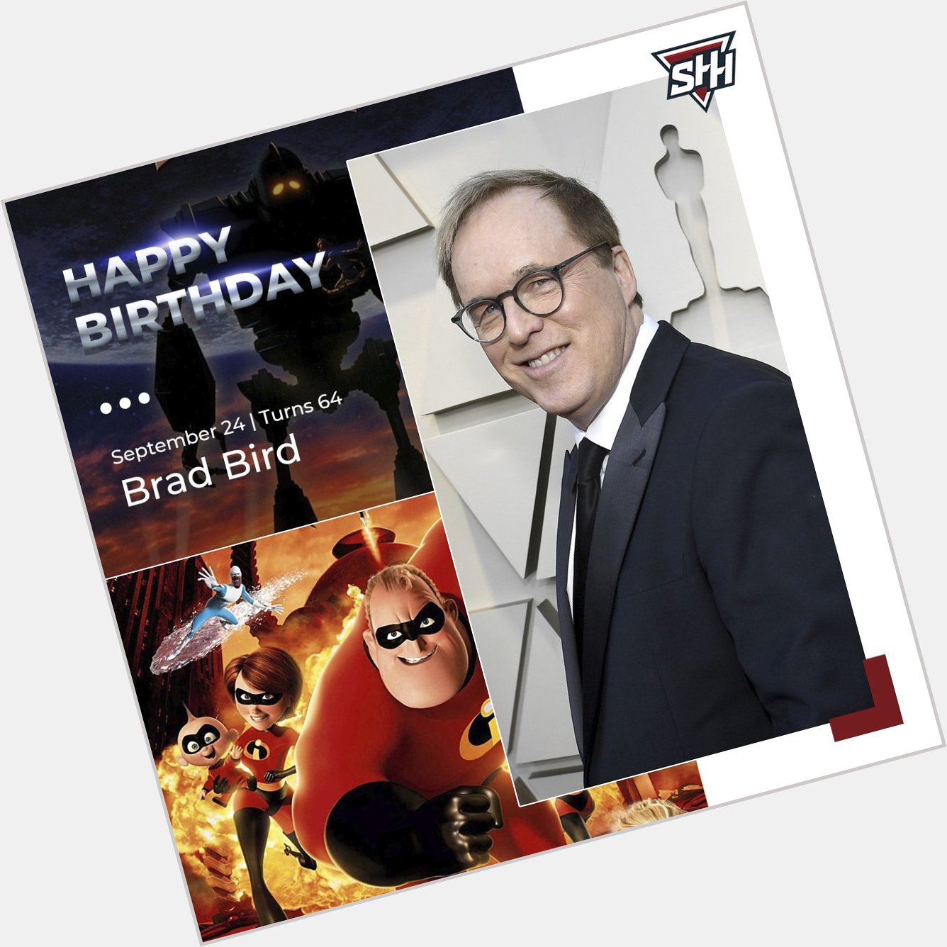 Happy Birthday to Incredibles and Iron Giant director Brad Bird! 