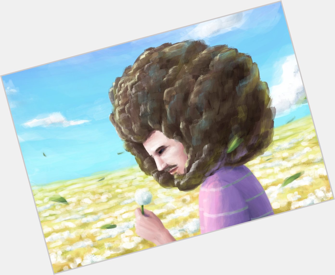 I wish I had more time for this, but happy birthday Master of The Fro Brad Delson 