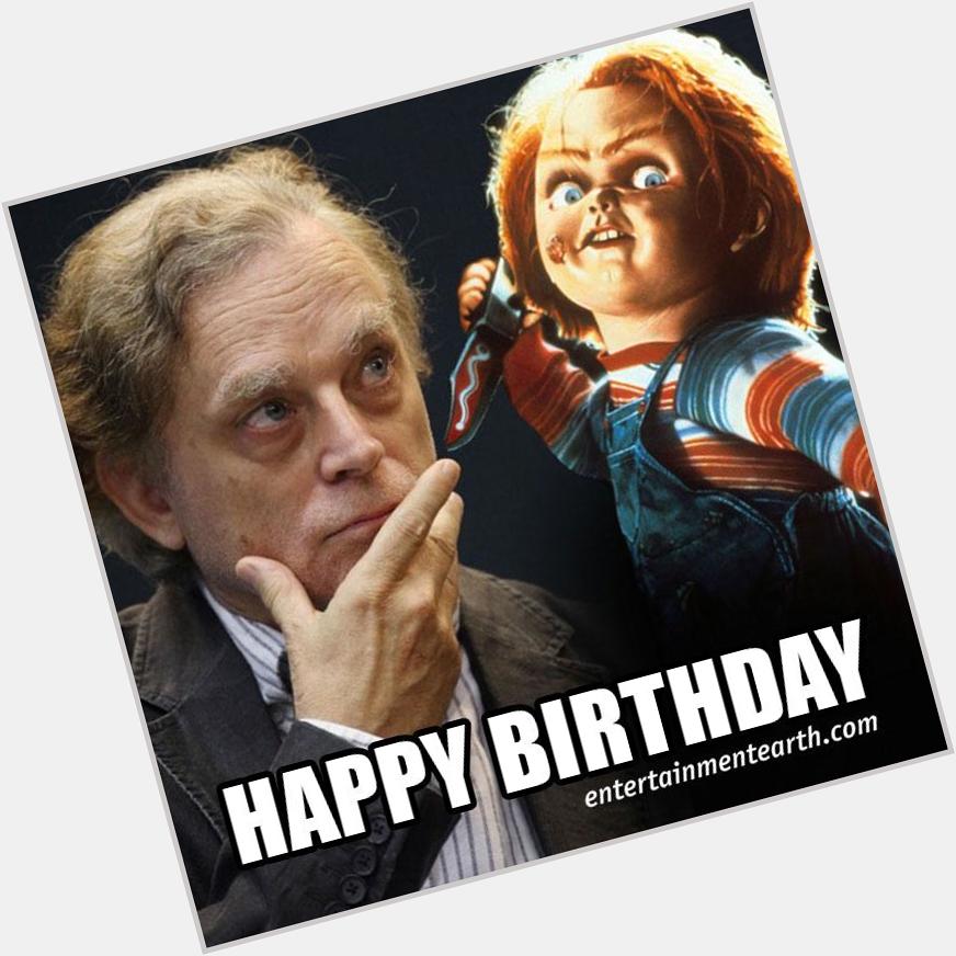 Happy 65th Birthday to Brad Dourif of Chucky ! Shop Collectibles:  