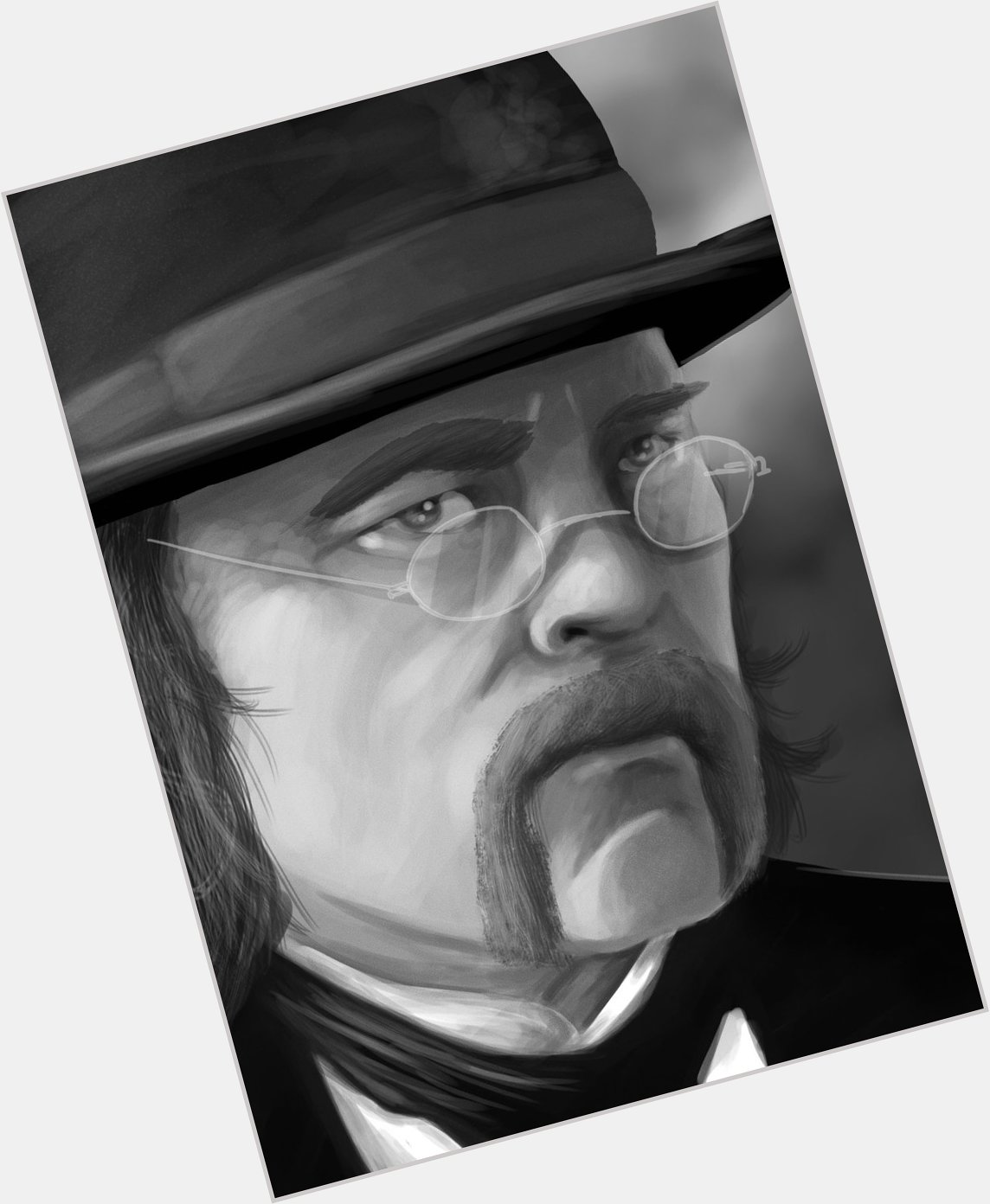 Feels good to have drawn something, if only for a few hours. Happy birthday to Brad Dourif. 