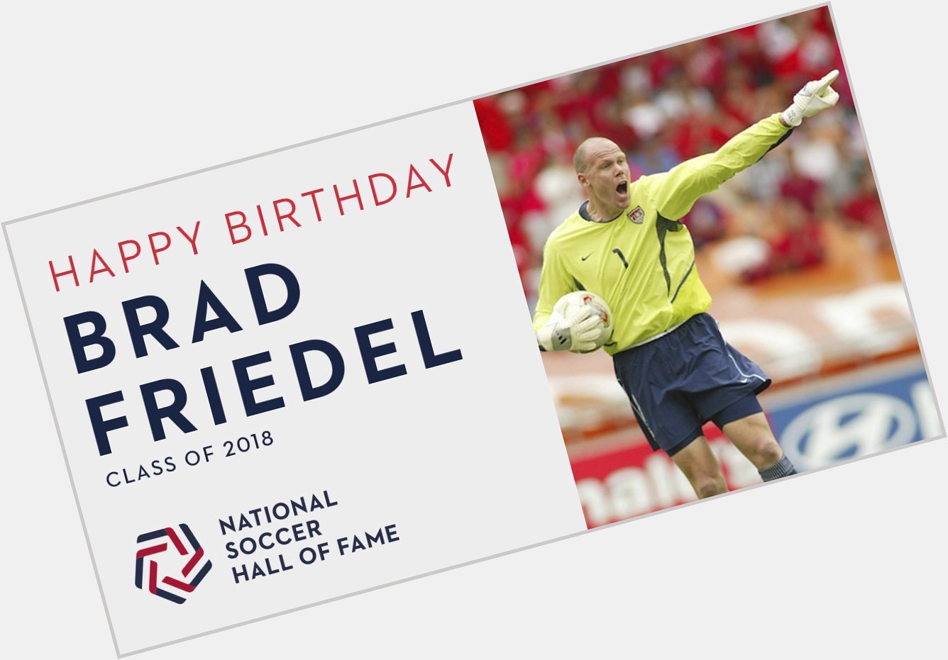 Happy Birthday to Brad Friedel (\18)! Friedel is the fourth-most capped goalkeeper in history. 