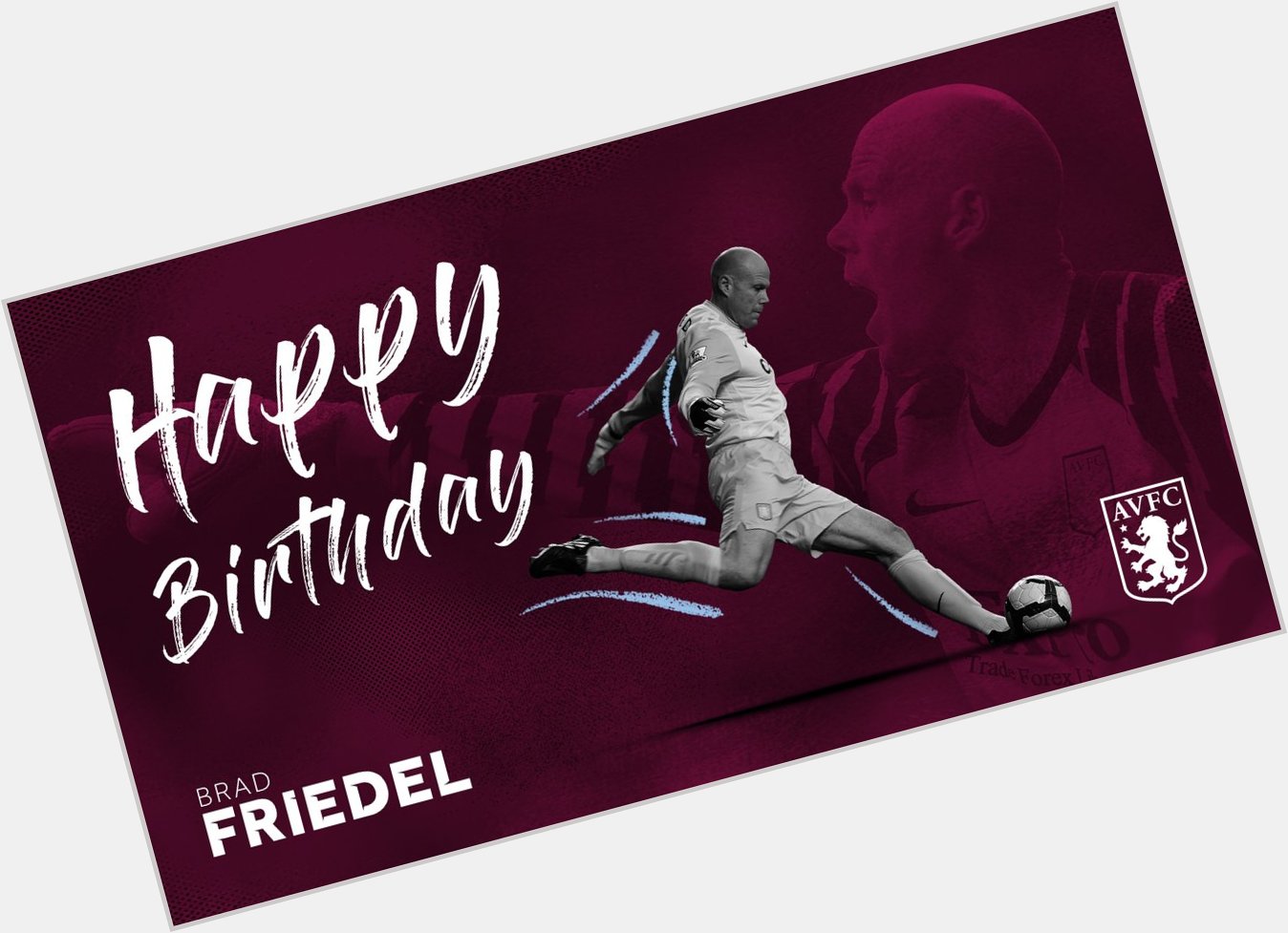 We\re also wishing a happy birthday to our former \keeper, Brad Friedel!  