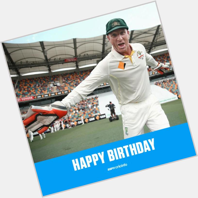 Happy birthday to World Cup winner and former  wicketkeeper-batsman Brad Haddin!  