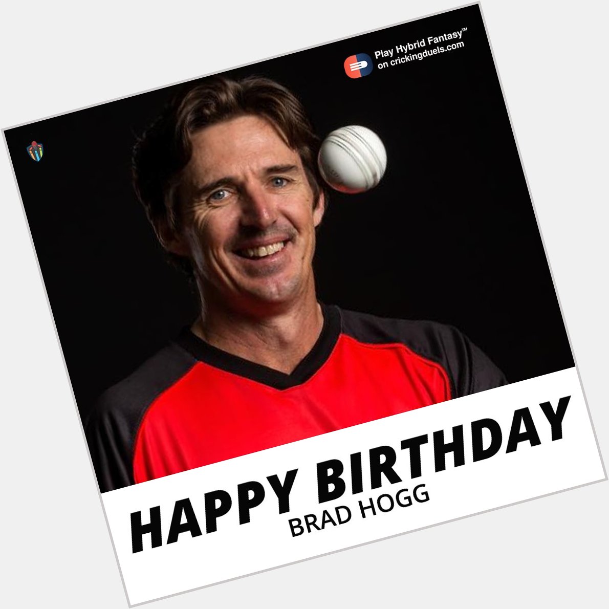 Happy birthday, Brad Hogg! 