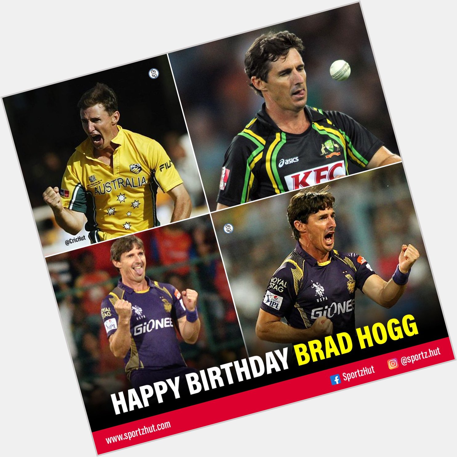 Happy Birthday to the chinaman Brad Hogg .
.
.
. IPL IPL2022 