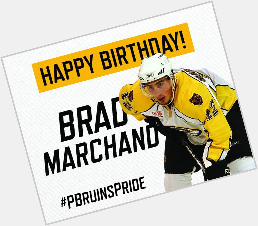 Happy Birthday Brad Marchand! 