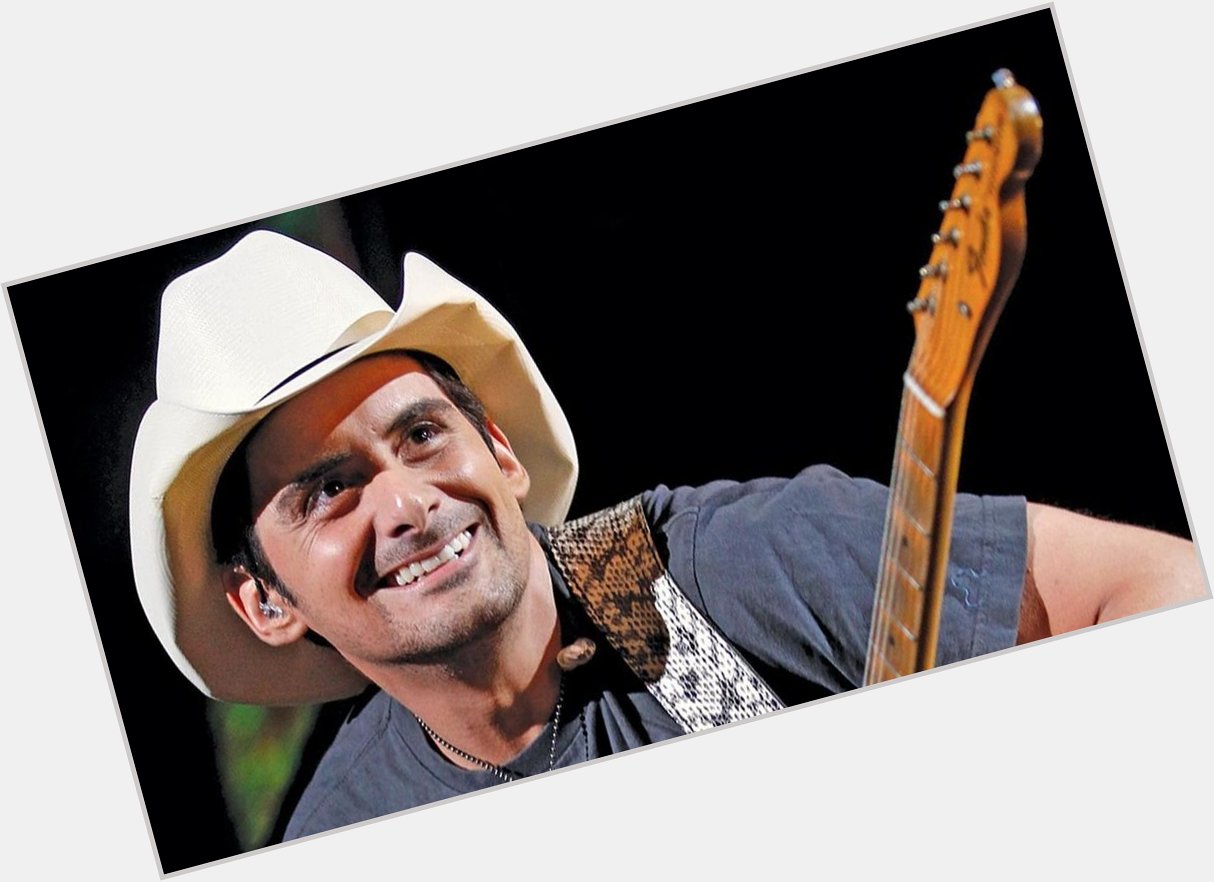 Happy Birthday to American country music singer and songwriter. Brad Paisley (28 October 1972). 