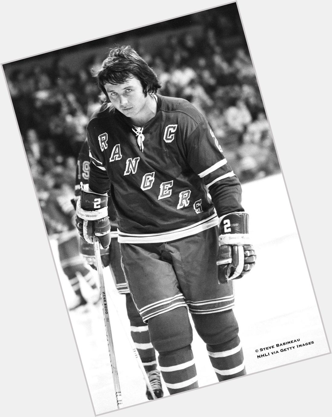 And happy 67th birthday to    defenceman Brad Park 