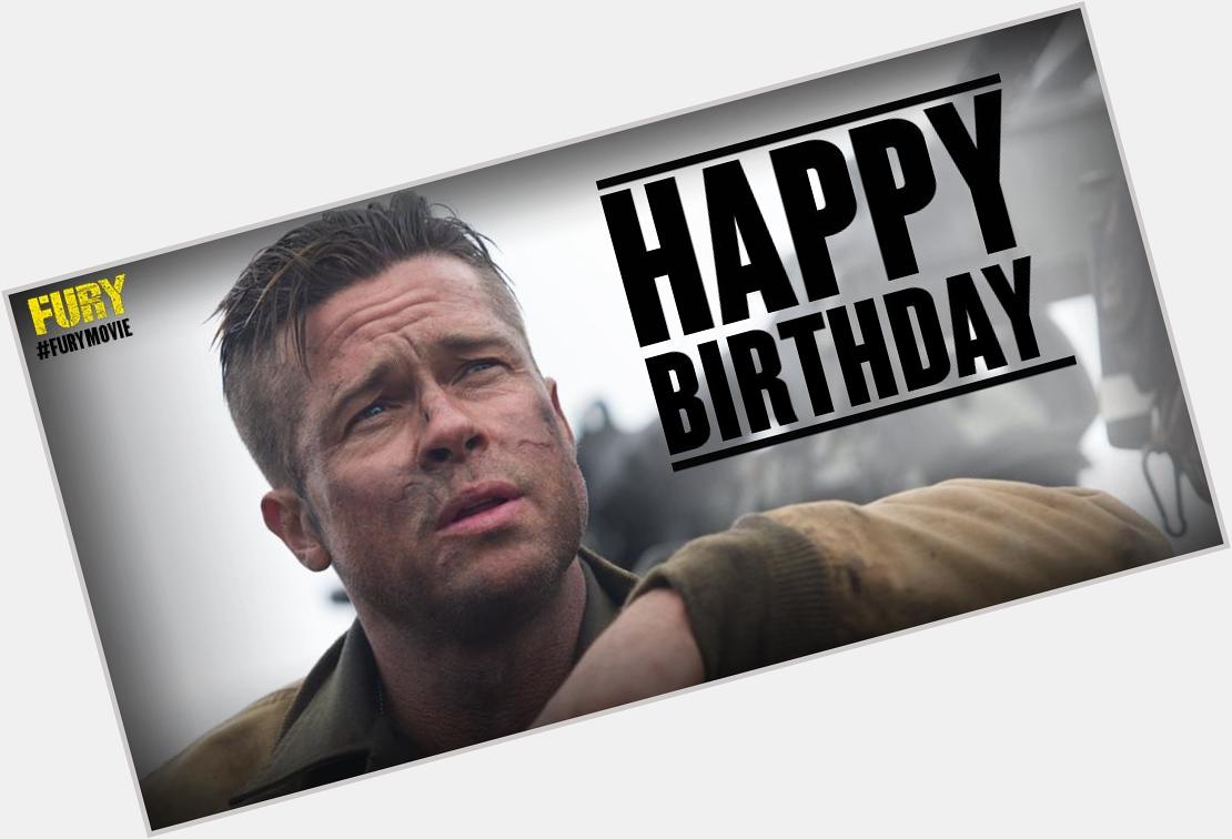 Wishing Wardaddy Brad Pitt a very Happy Birthday! 