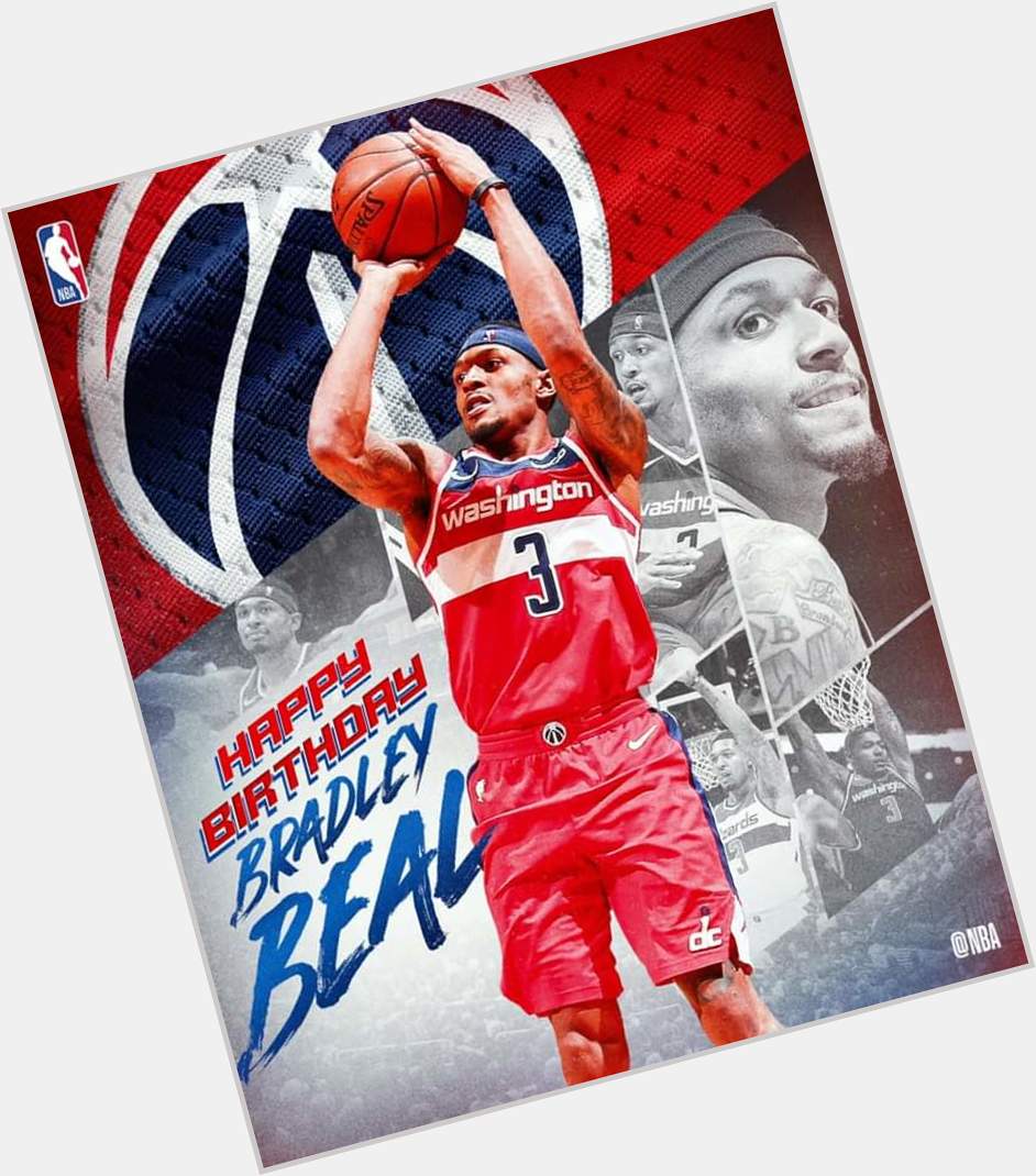 Join us in wishing Bradley Beal of the Washington Wizards a HAPPY 26th BIRTHDAY! 