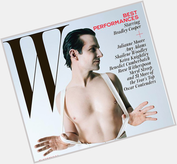 Happy 40th, Bradley Cooper! He stripped down to his birthday suit for W magazine. PICS --  