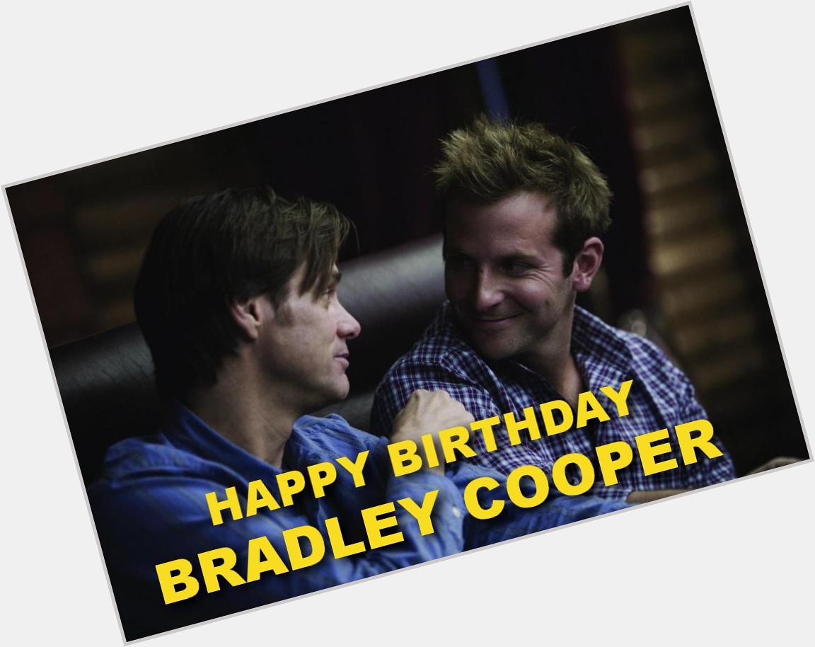 Happy Birthday Bradley Cooper!  