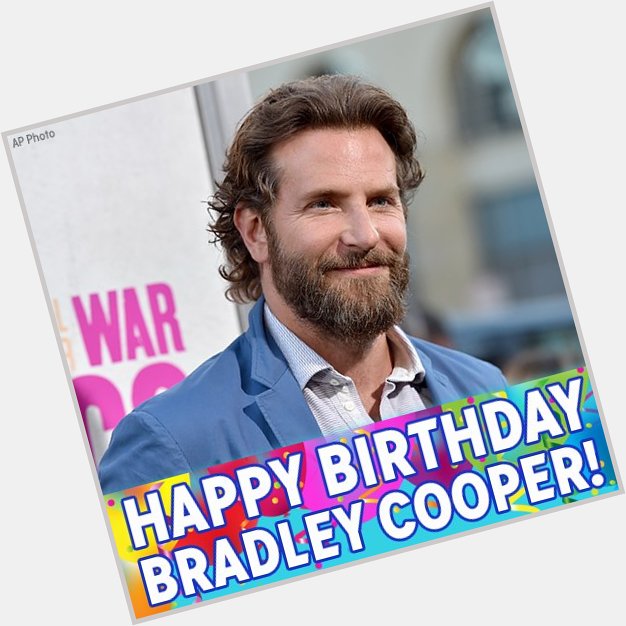 Happy 42nd birthday, Bradley Cooper! 