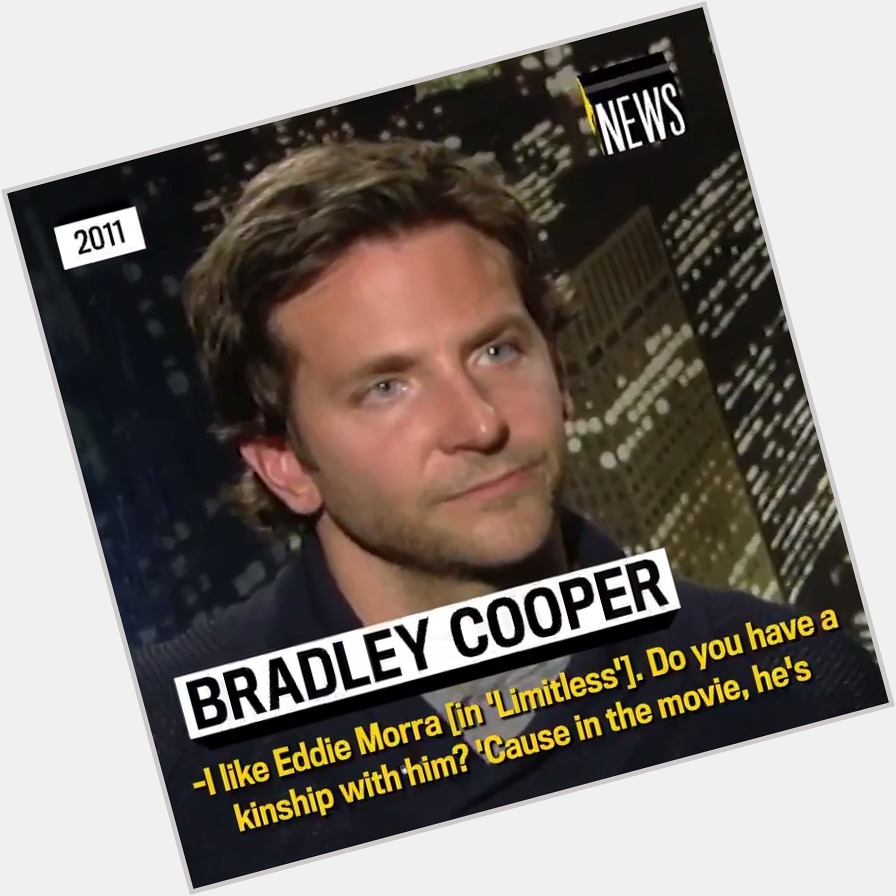 Happy Birthday, Bradley Cooper! Pls celebrate by watching his 2011 interview with  