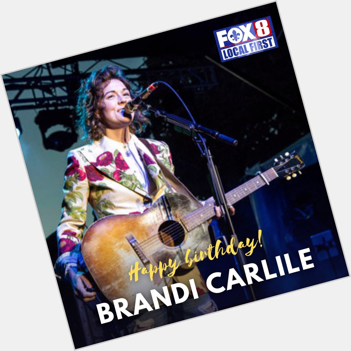 Happy 42nd birthday to American singer-songwriter Brandi Carlile! 