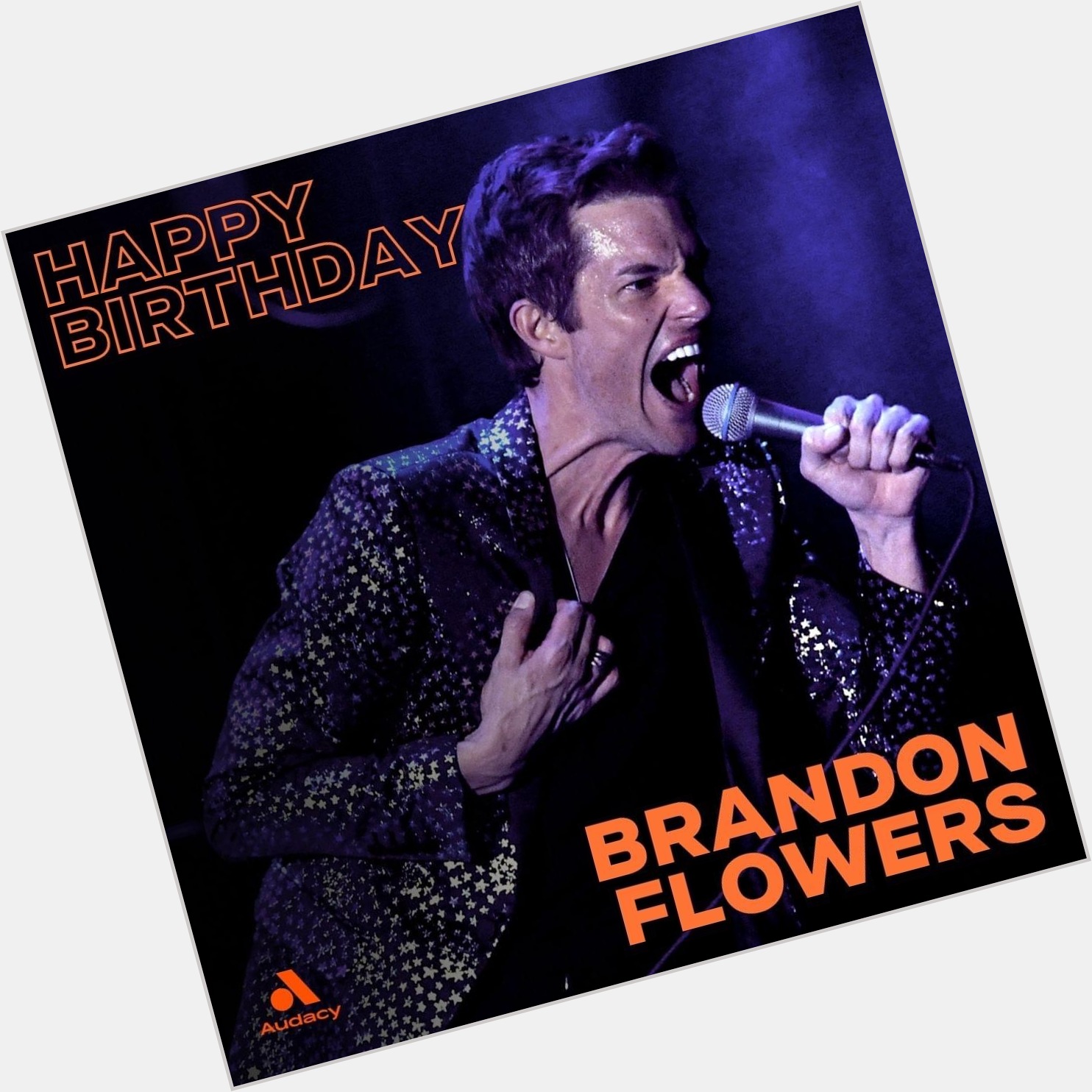 Turning 42 today, wishing Brandon Flowers a happy birthday 