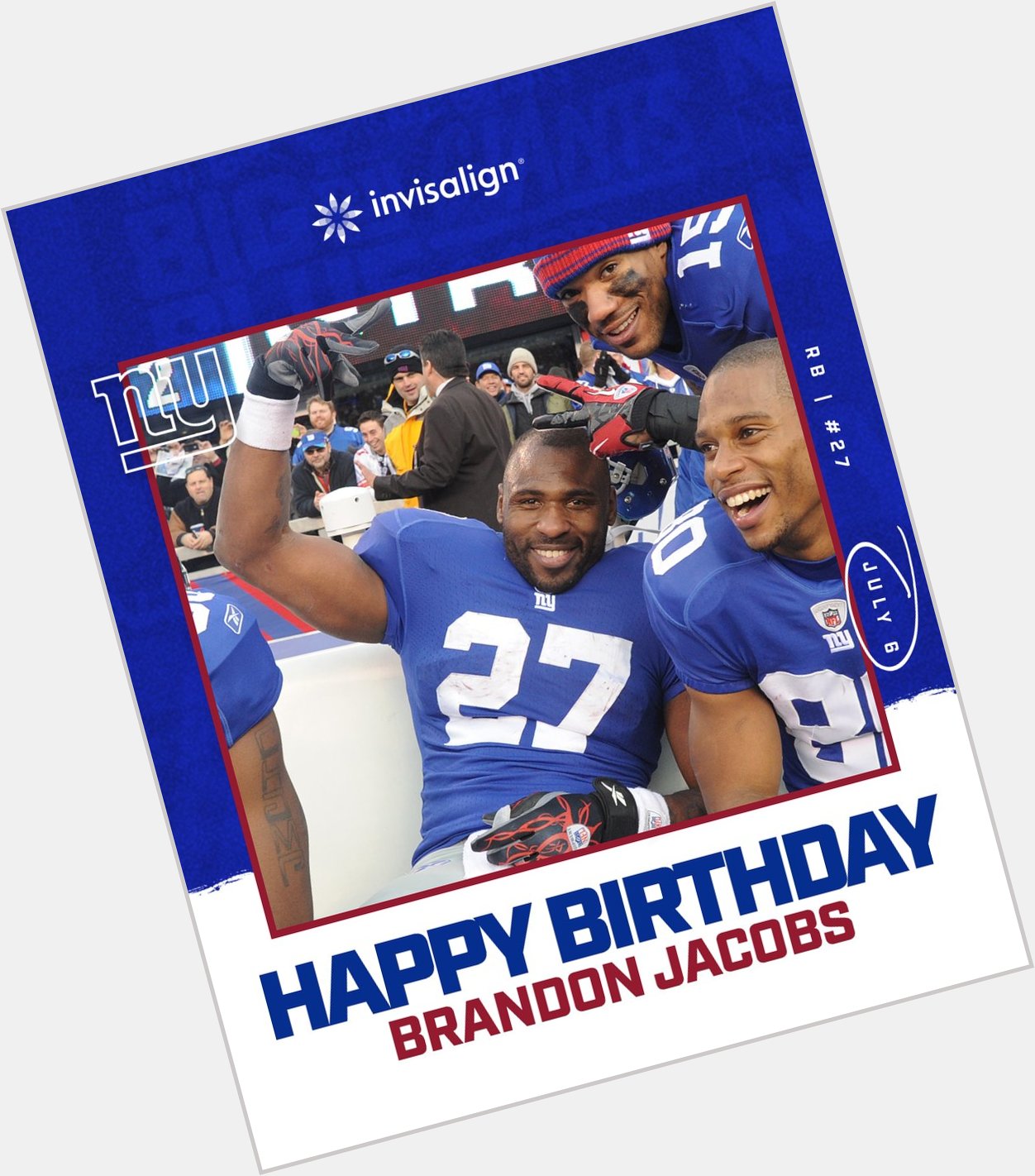 Happy Birthday Brandon Jacobs 