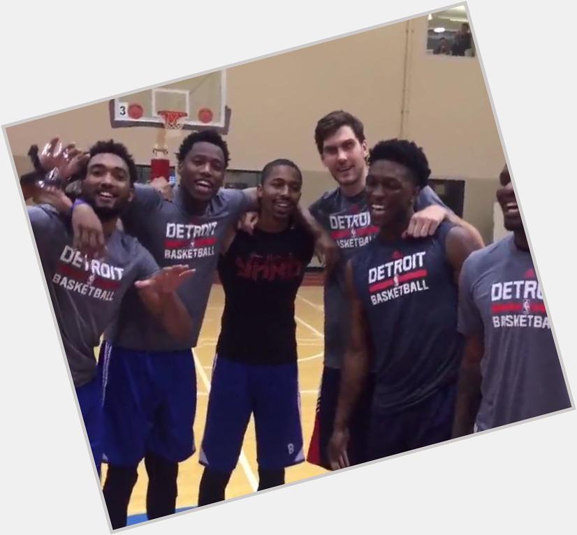 \"VIDEO: DetroitPistons rookies sing happy birthday\ to Brandon Jennings at practice  