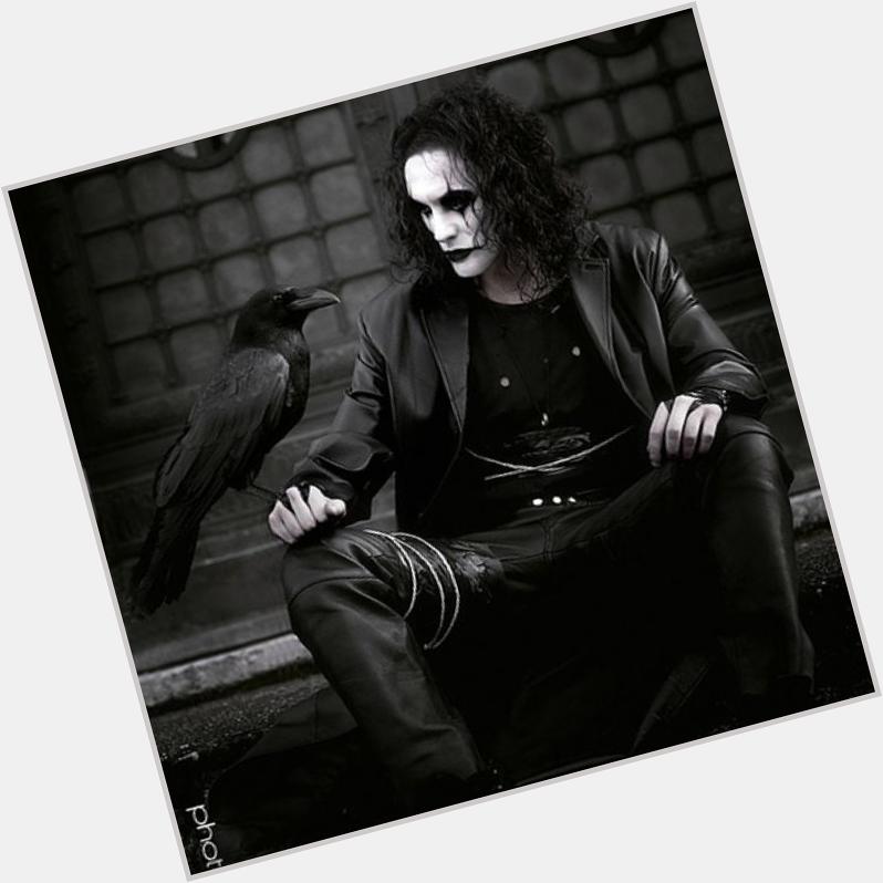 Happy birthday to the greatest actor of my favorite movie.  Rest in peace Brandon Lee.\"It can\t rain all the time.\" 