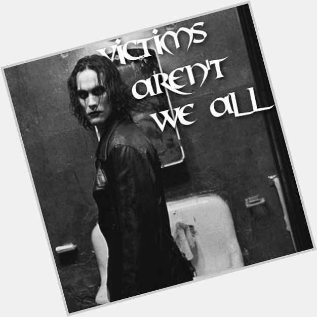 Happy birthday to Brandon Lee. We miss you dearly.   