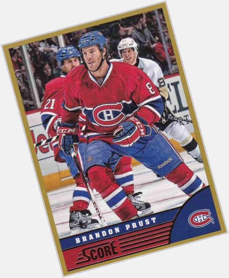 Happy birthday to former forward Brandon Prust who turns 34 today.  