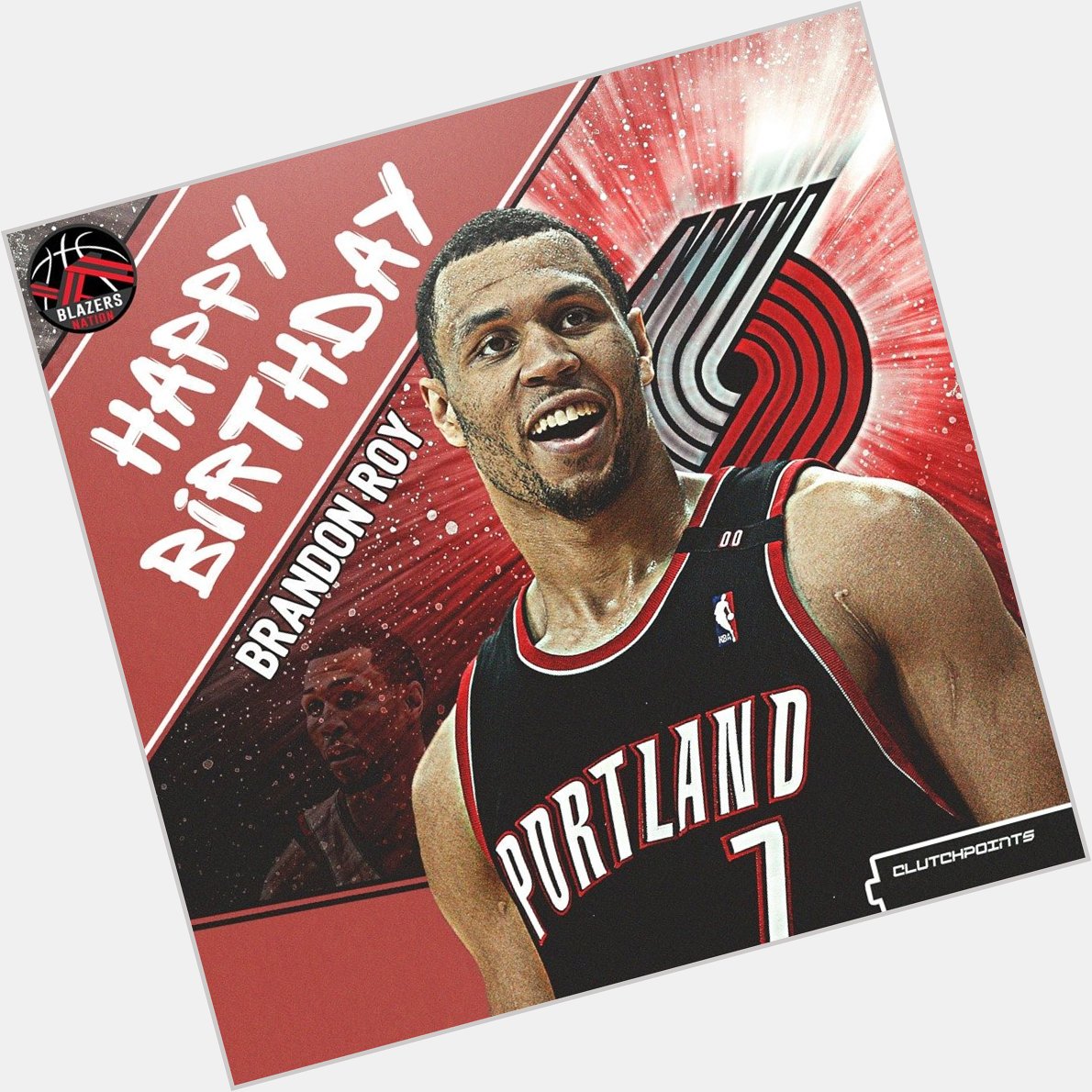 Join Blazers Nation in wishing former 3x All-Star, Brandon Roy, a happy 35th birthday!    