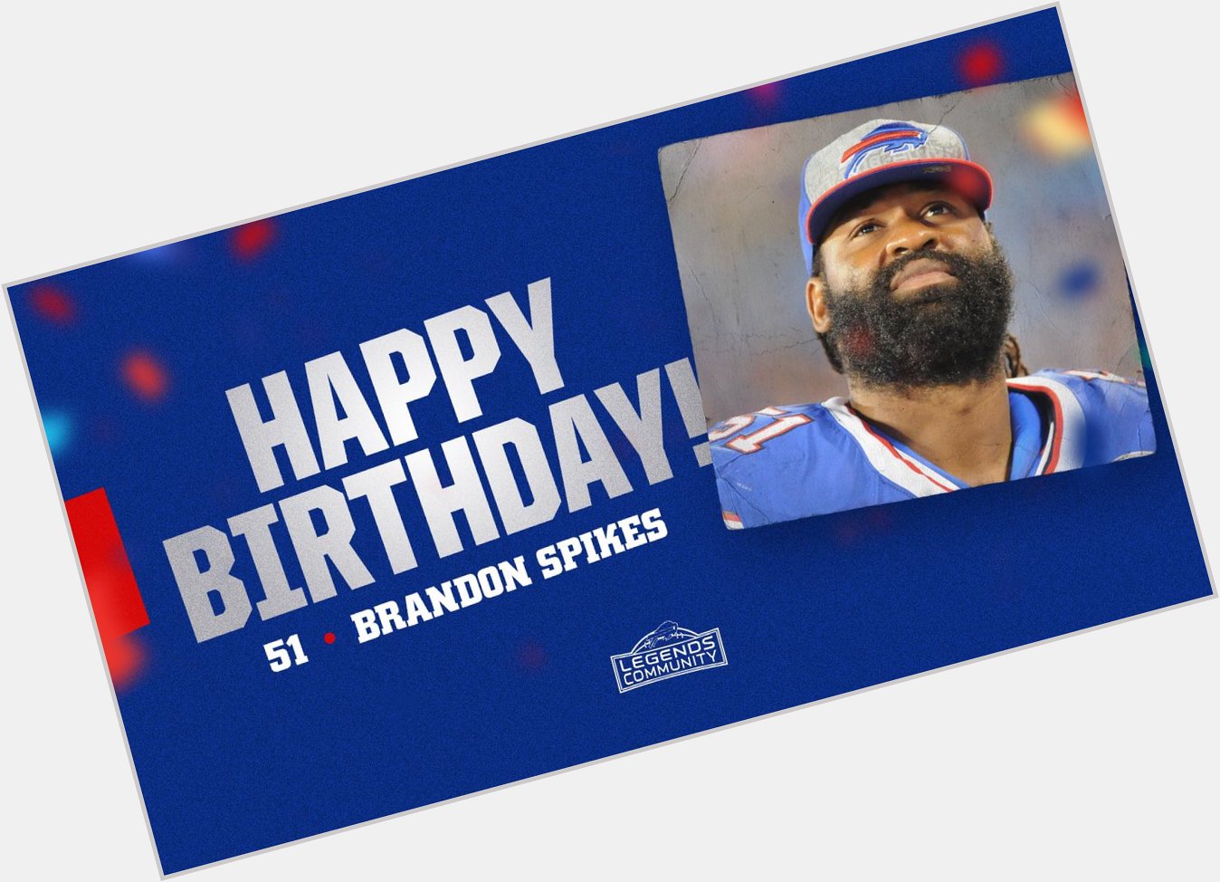 Happy Birthday, Brandon Spikes! 