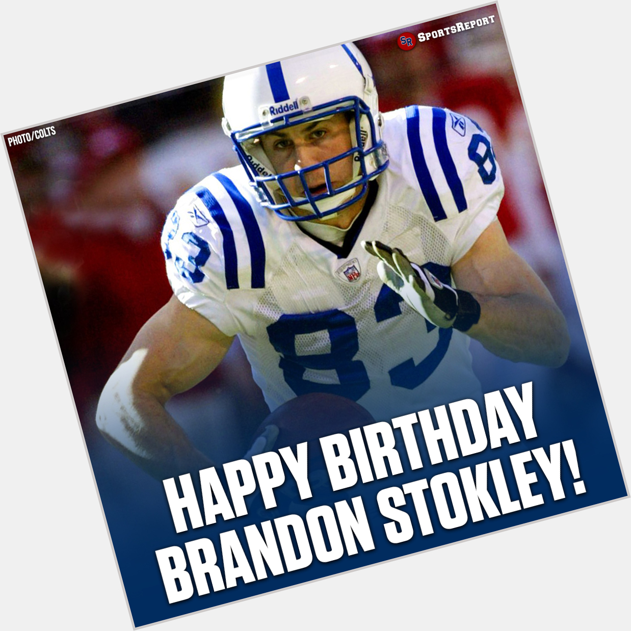 Colts Fans, let\s wish great Brandon Stokley a Happy Birthday! 