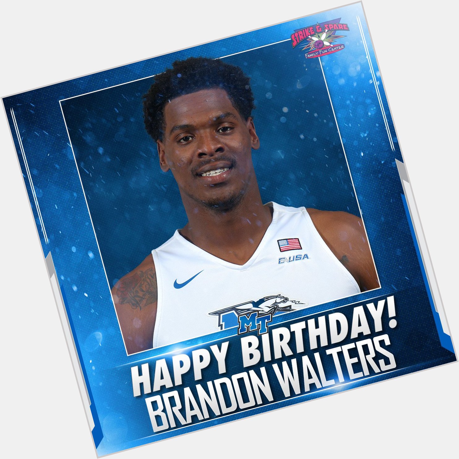 To wish Brandon Walters a Happy Birthday! 