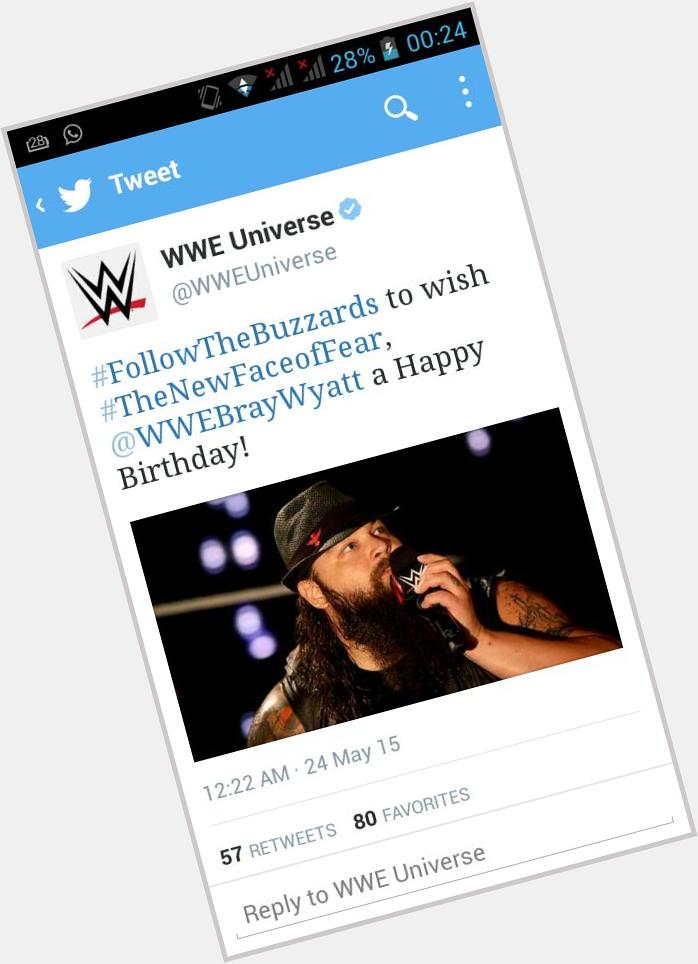 to wish Bray Wyatt a Happy Birthday! 