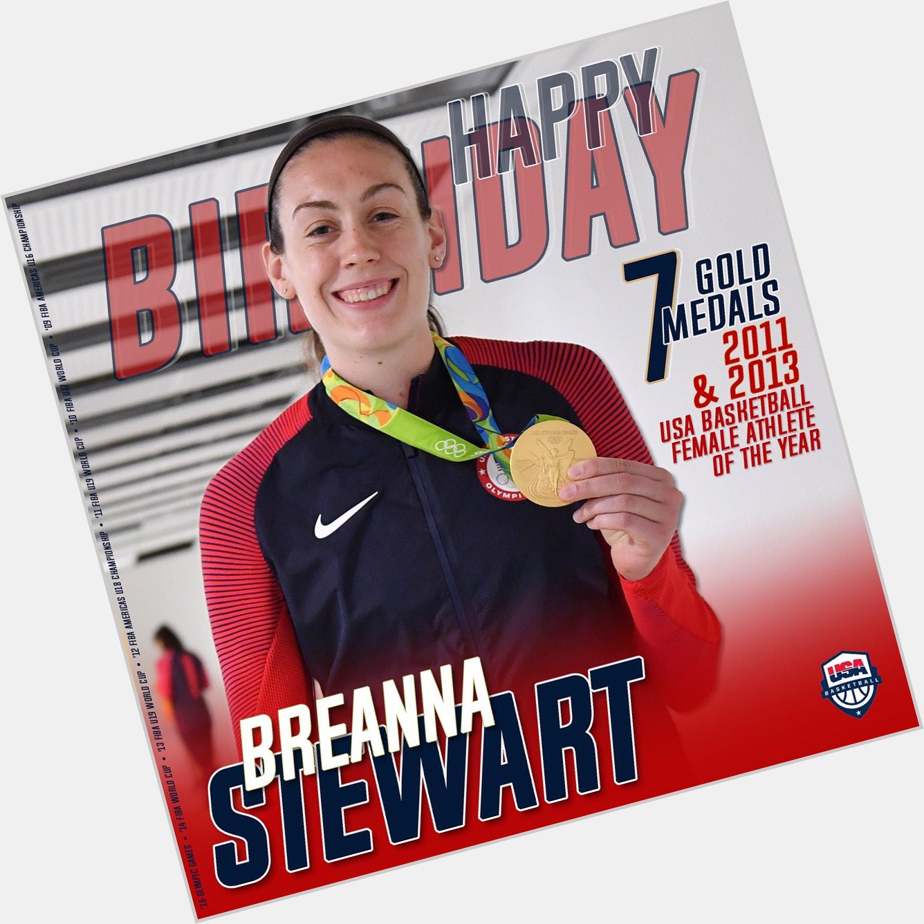 Join us in wishing a happy birthday to Breanna Stewart & Kevin Huerter!   