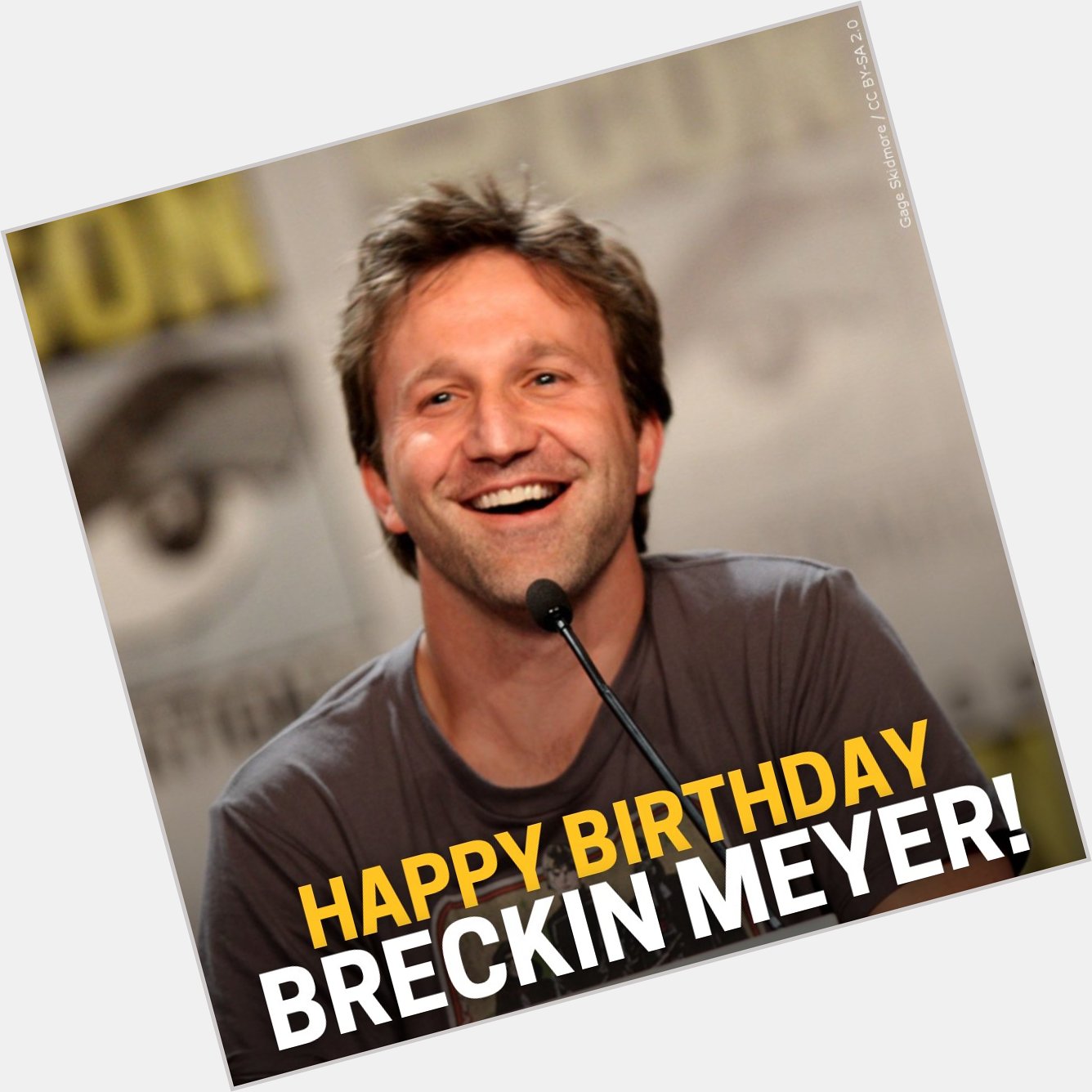 Join us in wishing actor Breckin Meyer a happy birthday! 