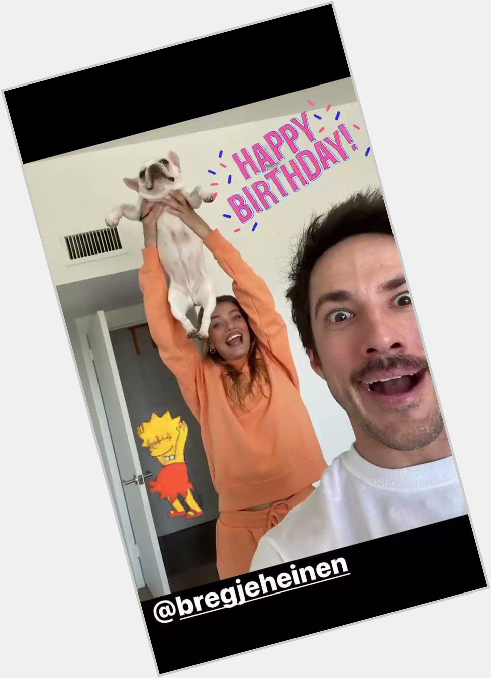 March 5 | Michael Trevino wishes girlfriend, Bregje Heinen, a happy birthday via his Instagram stories.  