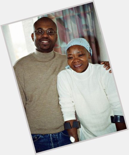 Well known South African singer Brenda Fassie and kwaito star Mdu Masilela.Happy Birthday Mabrrrrrrrrrrr my old pic 