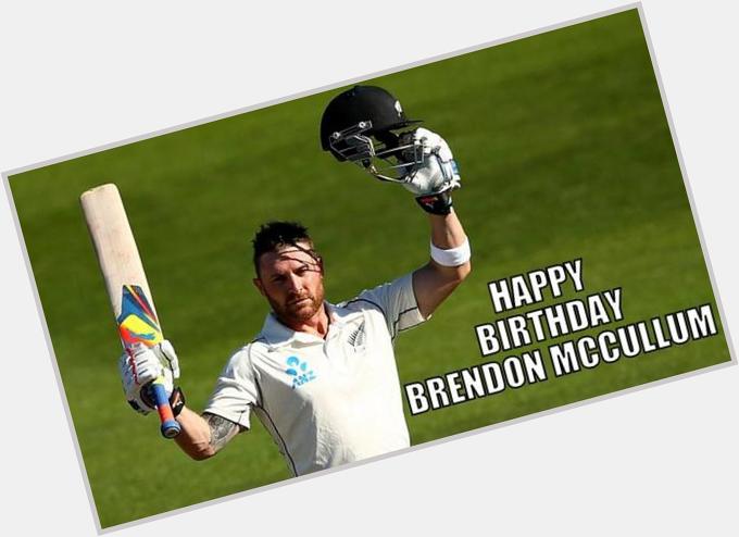 Happy Birthday Brendon McCullum! The only New 
Zealand batsman to score a triple century i...  