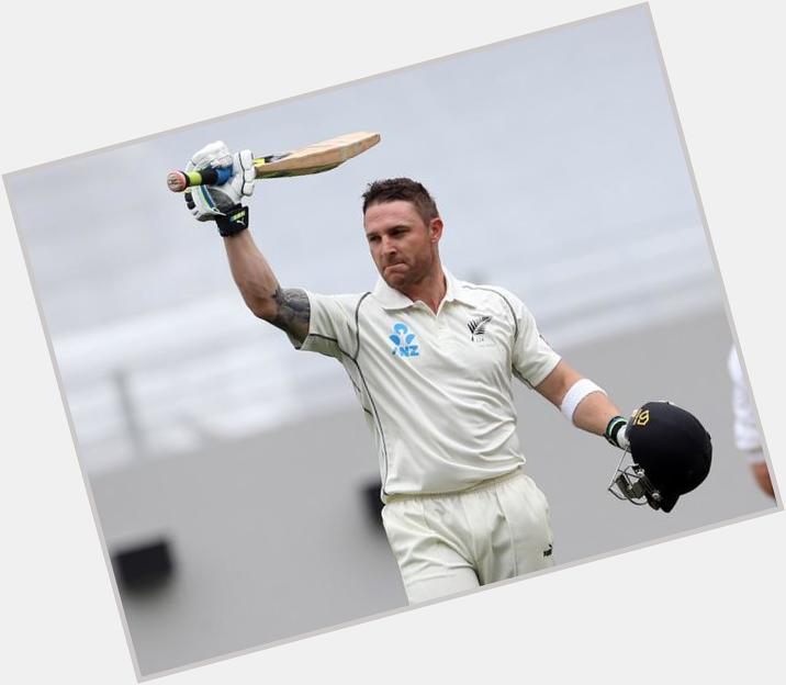 Happy Birthday to captain Brendon McCullum, who turns 33 on Saturday 