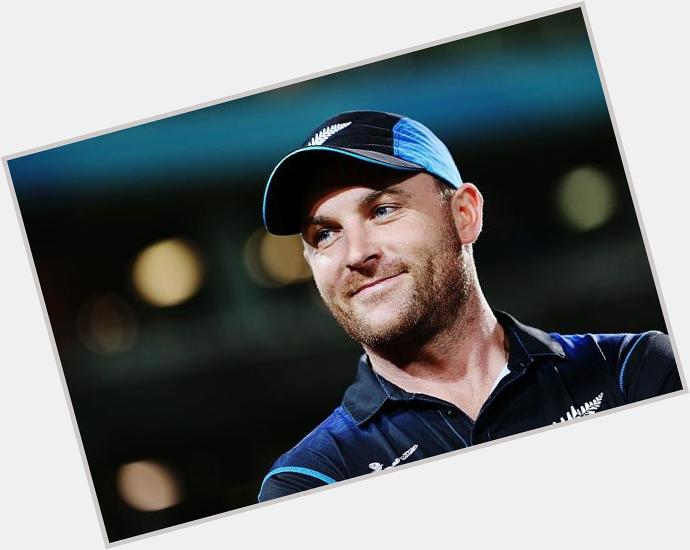 Happy 33rd Birthday Brendon McCullum
only batsman to score 300 for NZ in Tests
Great Captain & Man 
