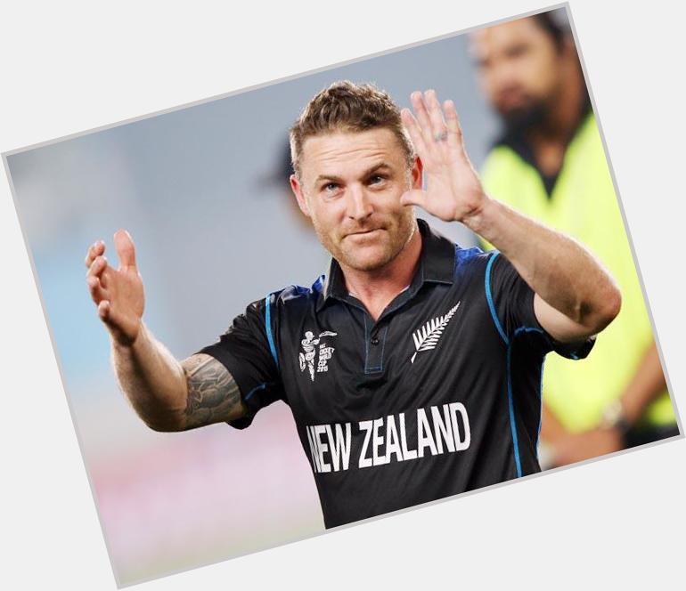 Happy Birthday to the cricketer, Brendon McCullum. The most aggressive captain in the cricket world! 