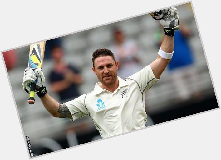 Happy birthday to legend Brendon McCullum, we all hope hope you have a magnificent day 