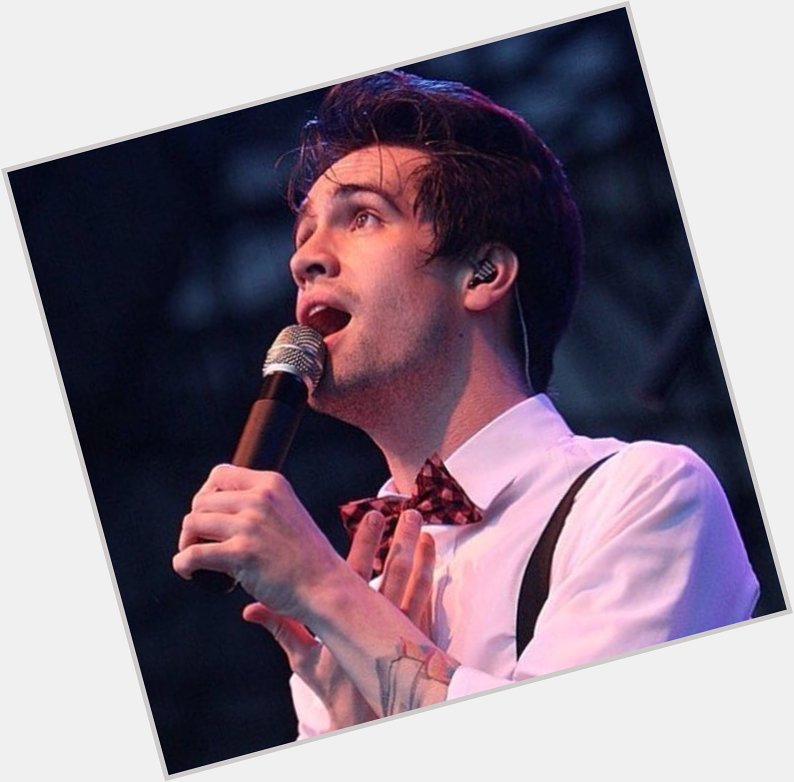 Happy birthday brendon urie you are the best and most talented man on earth love u 
