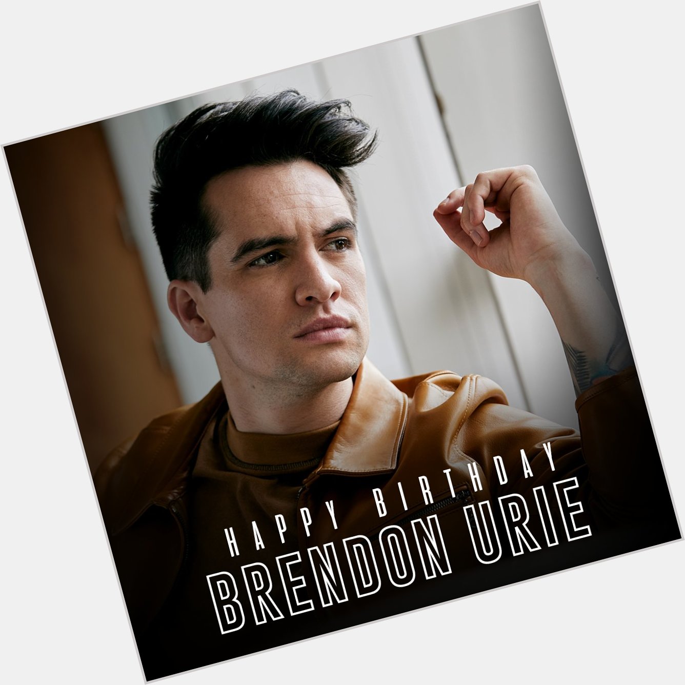Happy Birthday to Brendon Urie from Panic! At The Disco!  We can\t wait to see you here in August! 