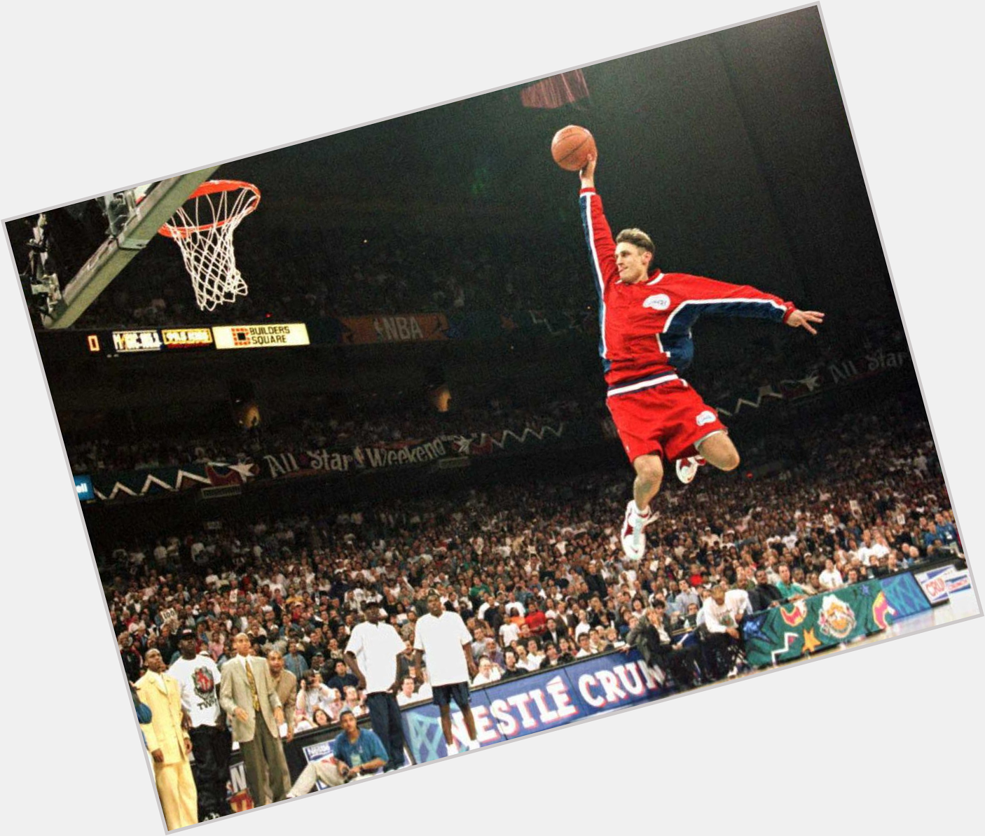 Happy Birthday to Brent Barry. It was you who made so many of us think we \"could\" jump. 