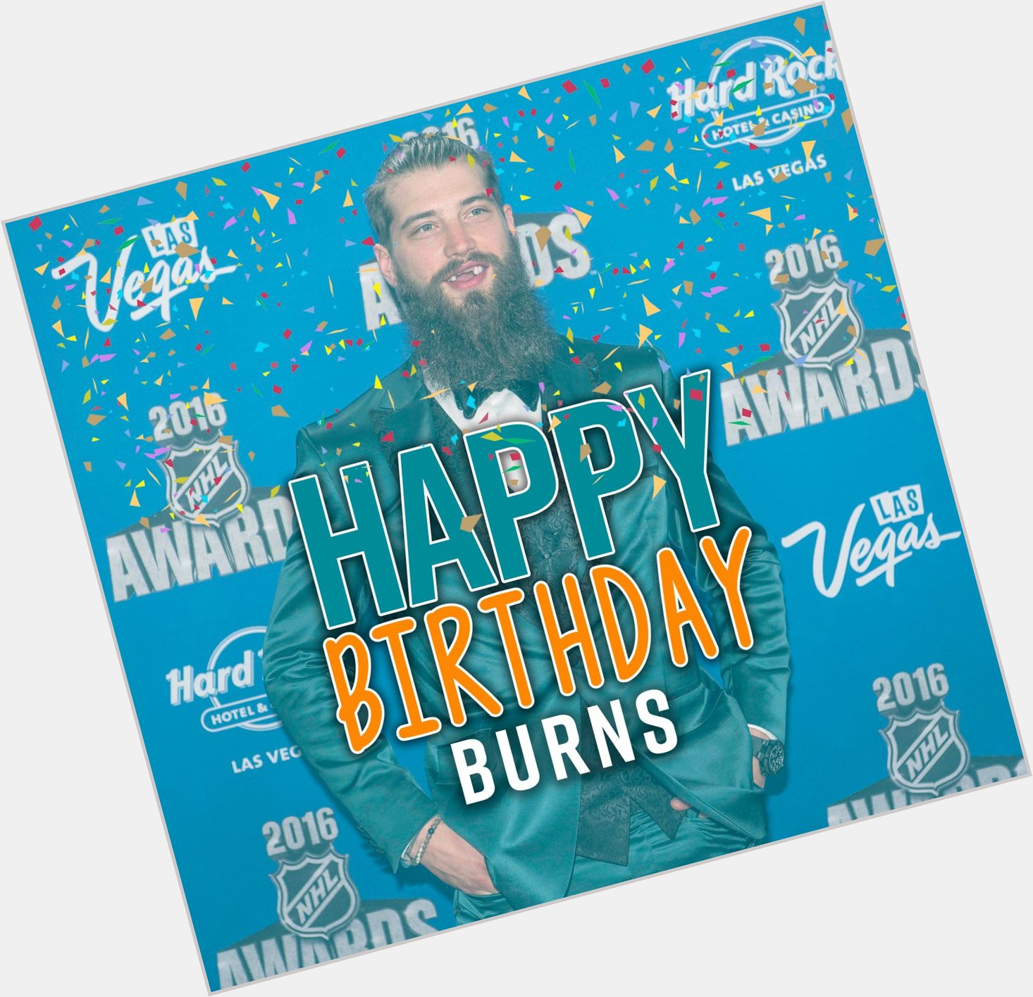 Happy Birthday Brent Burns! 