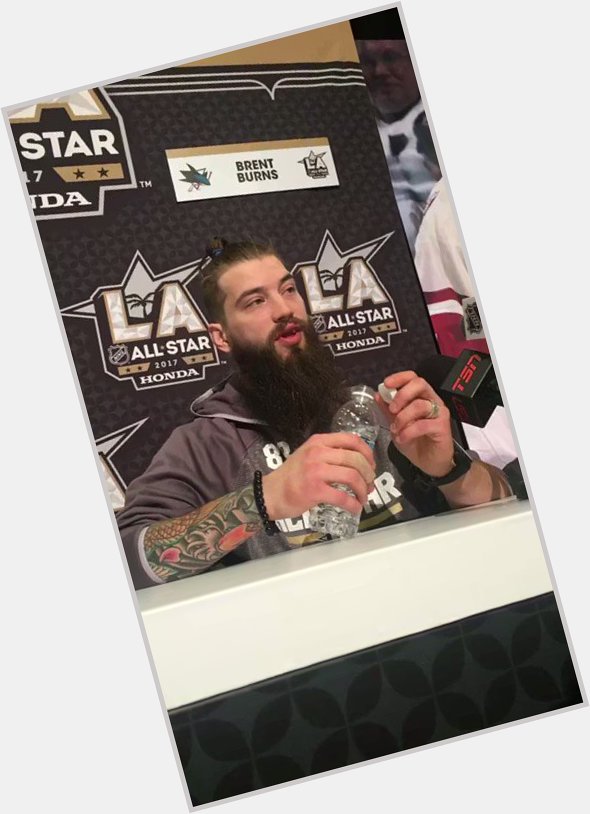 Happy birthday to Brent Burns and his luscious beard 