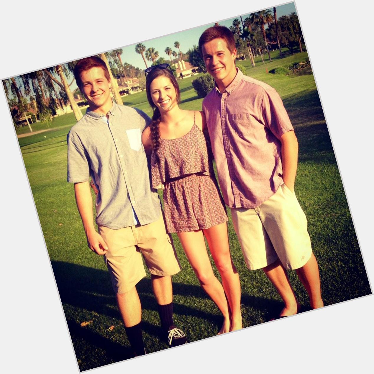 Happy Birthday to my favorite twins  hope its magical in Glendora   