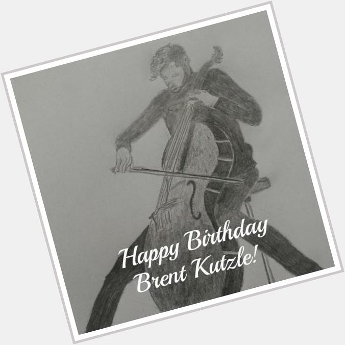 Happy Birthday Brent Kutzle!   This is my drawing for you!    
