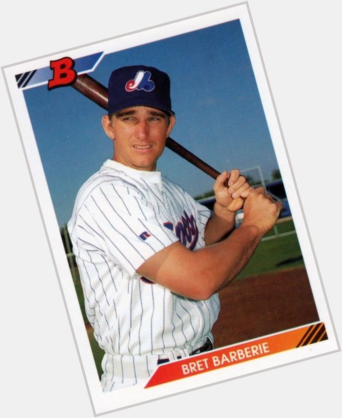 Happy 51st Birthday to former Montreal Expos infielder Bret Barberie! 